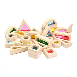 24 Piece Rainbow Blocks